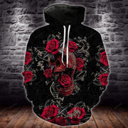 Rose Skull Flower 2 T-Shirt/Hoodie/Sweatshirt