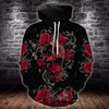 Rose Skull Flower 2 T-Shirt/Hoodie/Sweatshirt