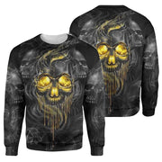 Black Smoke Skull T-Shirt/Hoodie/Sweatshirt