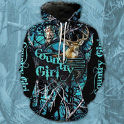 Country Girl Blue Camo T-Shirt/Hoodie/Sweatshirt