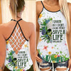 Skull Lover 1 Cross Open Tank Top