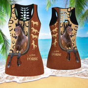 Horse Lover 6 -Tank Top And Leggings