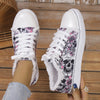 Women's Skull Lover 1 Canvas Low Top Sneakers